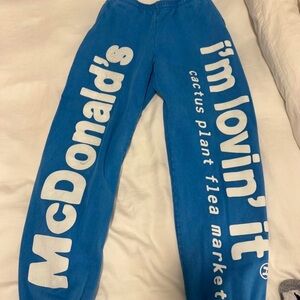 CACTUS PLANT FLEA MARKET x MCDONALDS Sweatpants Small